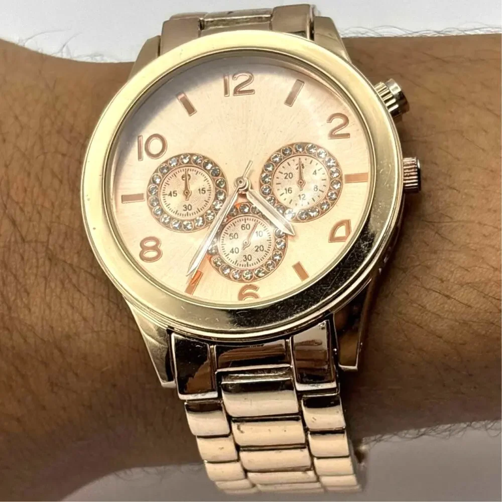 Rose Gold Men's Watch